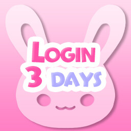 Login 3 Days achievement icon for Koumi-Jima after Training with Konomi-chan live2d