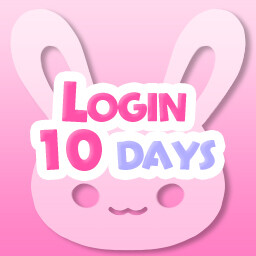 Login 10 Days achievement icon for Koumi-Jima after Training with Konomi-chan live2d