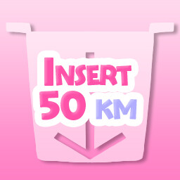 Depth 50 km achievement icon for Koumi-Jima after Training with Konomi-chan live2d
