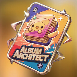 Album Architect achievement icon for Monstrix TCG Card Shop
