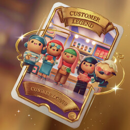 Customer Legend achievement icon for Monstrix TCG Card Shop