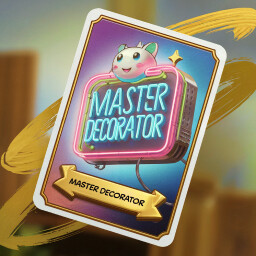 Master Decorator achievement icon for Monstrix TCG Card Shop