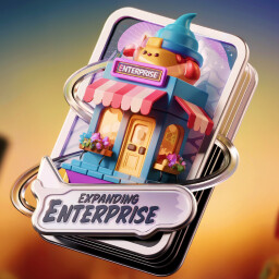 Expanding Enterprise achievement icon for Monstrix TCG Card Shop