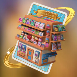 Retail Giant achievement icon for Monstrix TCG Card Shop