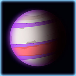 Icon for Cream Violet Planet