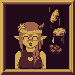 Coin Flip achievement icon for Succubus Roulette