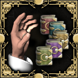Gotta Cast 'Em All achievement icon for Solomon's Boneyard: Hideous Retro Edition