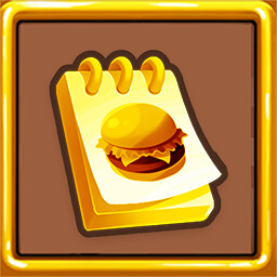 Fast Food Lover Gold achievement icon for Delicious - Taste of Truth