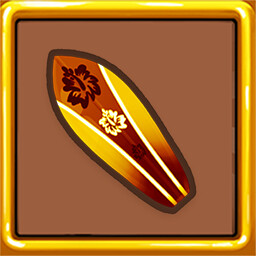 Surfer Gold achievement icon for Delicious - Taste of Truth