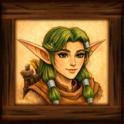 Compete a Run with Druid achievement icon for Papercraft Tactics