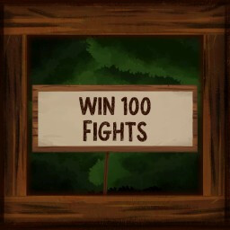 100 WIN achievement icon for Papercraft Tactics