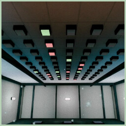 Icon for Christmas lights on the ceiling