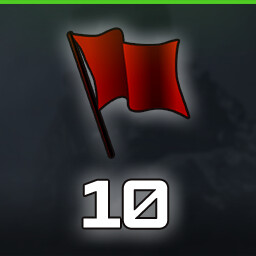 Icon for 10 Flag Captures