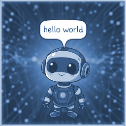 Hello World achievement icon for AI Pals Engine