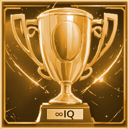 1,000,000 IQ achievement icon for AI Pals Engine