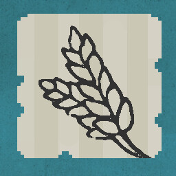 Icon for The field is not harvested 