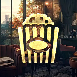 Popcorn sauce achievement icon for Sex & Coffee ☕️🤎