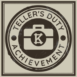 The Middle Ground achievement icon for Teller's Duty