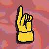 Icon for Yellow Hand