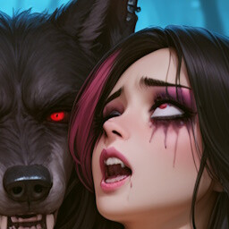 10 Werewolfs achievement icon for AlphaFurry
