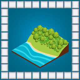 Lakes Region achievement icon for SherloCAT Nonogram Rio