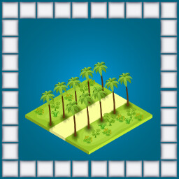 Rio de Janeiro Botanical Garden achievement icon for SherloCAT Nonogram Rio