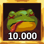 10,000 frogs achievement icon for Machick 2