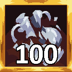 100 obstacles achievement icon for Machick 2
