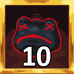 10 Corrupted Frogs achievement icon for Machick 2