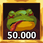 50,000 frogs achievement icon for Machick 2