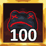 100 Corrupted Frogs achievement icon for Machick 2