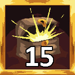 15 chests achievement icon for Machick 2
