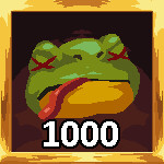 1,000 frogs achievement icon for Machick 2