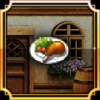 Eat sleep, sleep eat~~~ achievement icon for Useless Princess and the Village Renovation