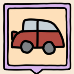 Icon for A red car