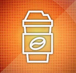Caffeinated achievement icon for Baddies, Inc.