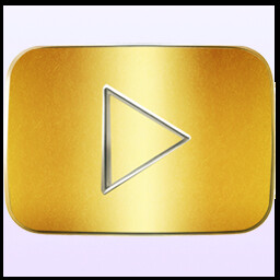 Icon for Gold button achieved!
