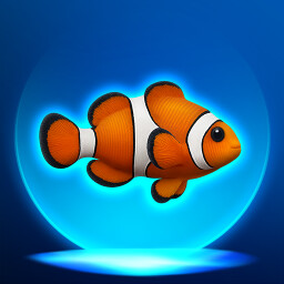 Clownfish Collector achievement icon for Zen Aquarium