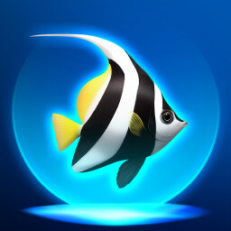 Bannerfish Collector achievement icon for Zen Aquarium
