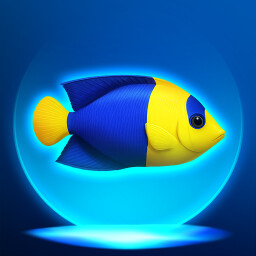 Angelfish Collector achievement icon for Zen Aquarium