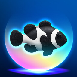 Legendary Clownfish Hunter achievement icon for Zen Aquarium