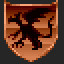 Copper Griffin Emblem