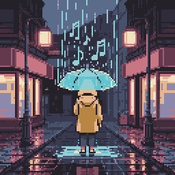 Icon for Falling Notes 25 - Umbrella