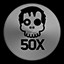 Icon for 50 ZOMBIE KILLS