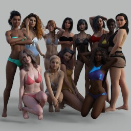 Full Harem (Season 1) achievement icon for My Dorm - Season 1