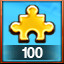 Icon for 100 GOLD PIECES USED!