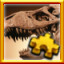 Icon for T-Rex Skull Complete!