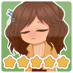 Five-star restaurant lasagna achievement icon for Tasty Bite: Food dating simulator