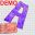 Difficult Game About Letters Demo icon