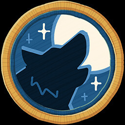 INSIGNIA DE LOBO SOLITARIO